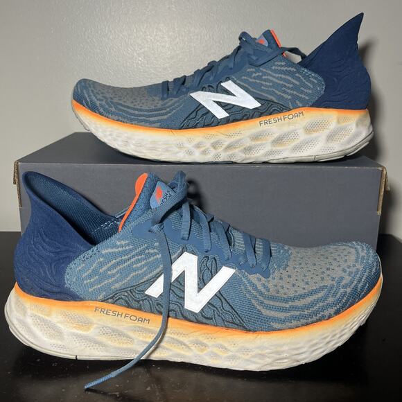 New Balance Other - New Balance Fresh Foam 1080 Mens Size 11 Blue Running Shoes Sneakers M1080H10